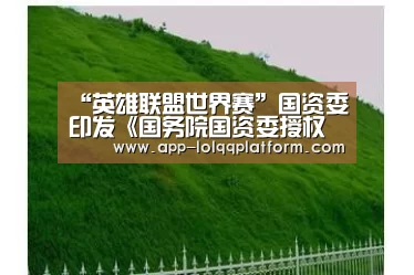 “英雄联盟世界赛”国资委印发《国务院国资委授权放权清单(2019年版)》(图2) 英雄联盟世界赛